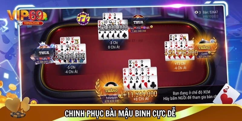 Bài Mậu Binh Vip69 và mẹo chơi giúp anh em rinh thưởng khủng 3 Học hỏi thủ thuật hạ gục đối thủ, chinh phục bài Mậu Binh Vip69