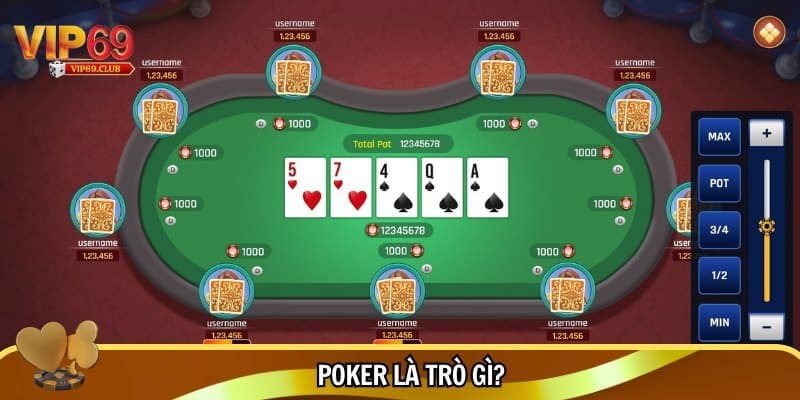 Cách chơi bài Poker Vip69 - Thiên đường giải trí kiếm tiền 2025 2 Game sòng bài xì tố Poker huyền thoại