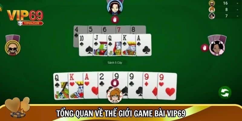 Tổng quan về thế giới game bài Vip69