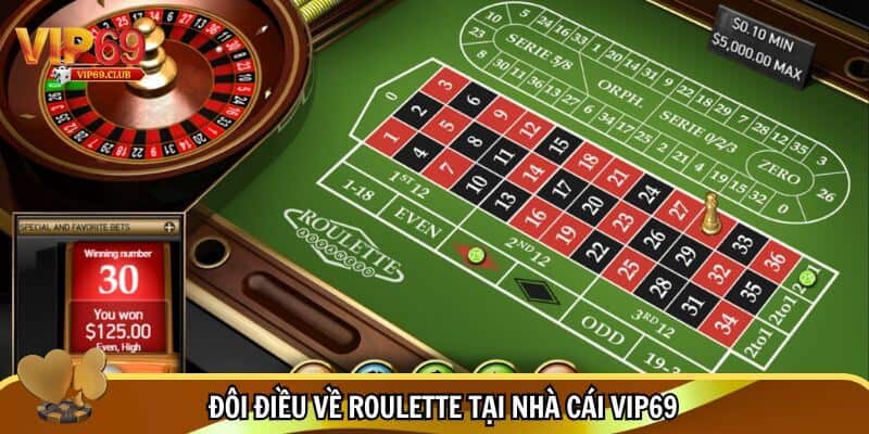 Mẹo chơi Roulette Vip69 - Tựa game sòng bài ăn khách 2025 2 Tìm hiểu trò chơi sòng bài ăn khách Roulette
