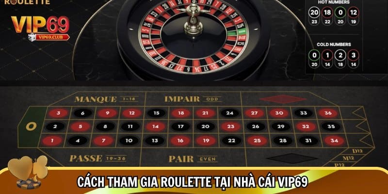 Mẹo chơi Roulette Vip69 - Tựa game sòng bài ăn khách 2025 3 Khám phá cách chơi casino Roulette vip