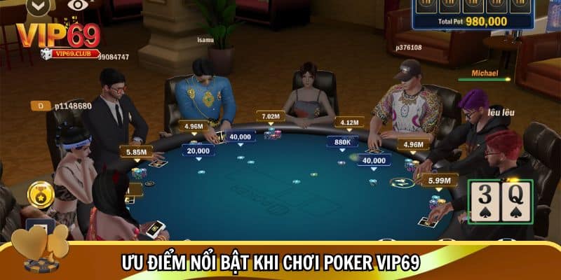 Poker Vip69 - Trải Nghiệm Bom Tấn Sòng Bài, Cơ Hội Làm Giàu 3 Poker Vip69 mang đến nhiều trải nghiệm kịch tính, hấp dẫn