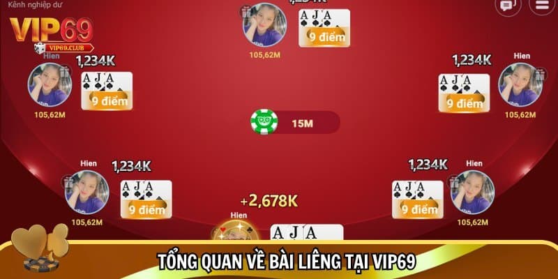 Bài Liêng Vip69 - Game bài phát tài đổi thưởng hấp dẫn 2025 2 Bài Liêng tại Vip69 nhanh chóng trở thành tâm điểm thu hút cược thủ